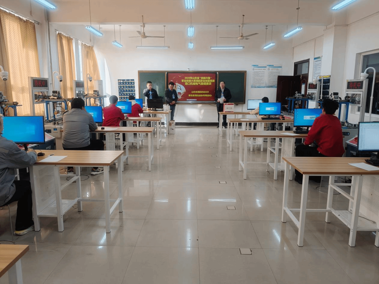 山东省“技能兴鲁”职业技能大赛港航职业技能竞赛在学院举行