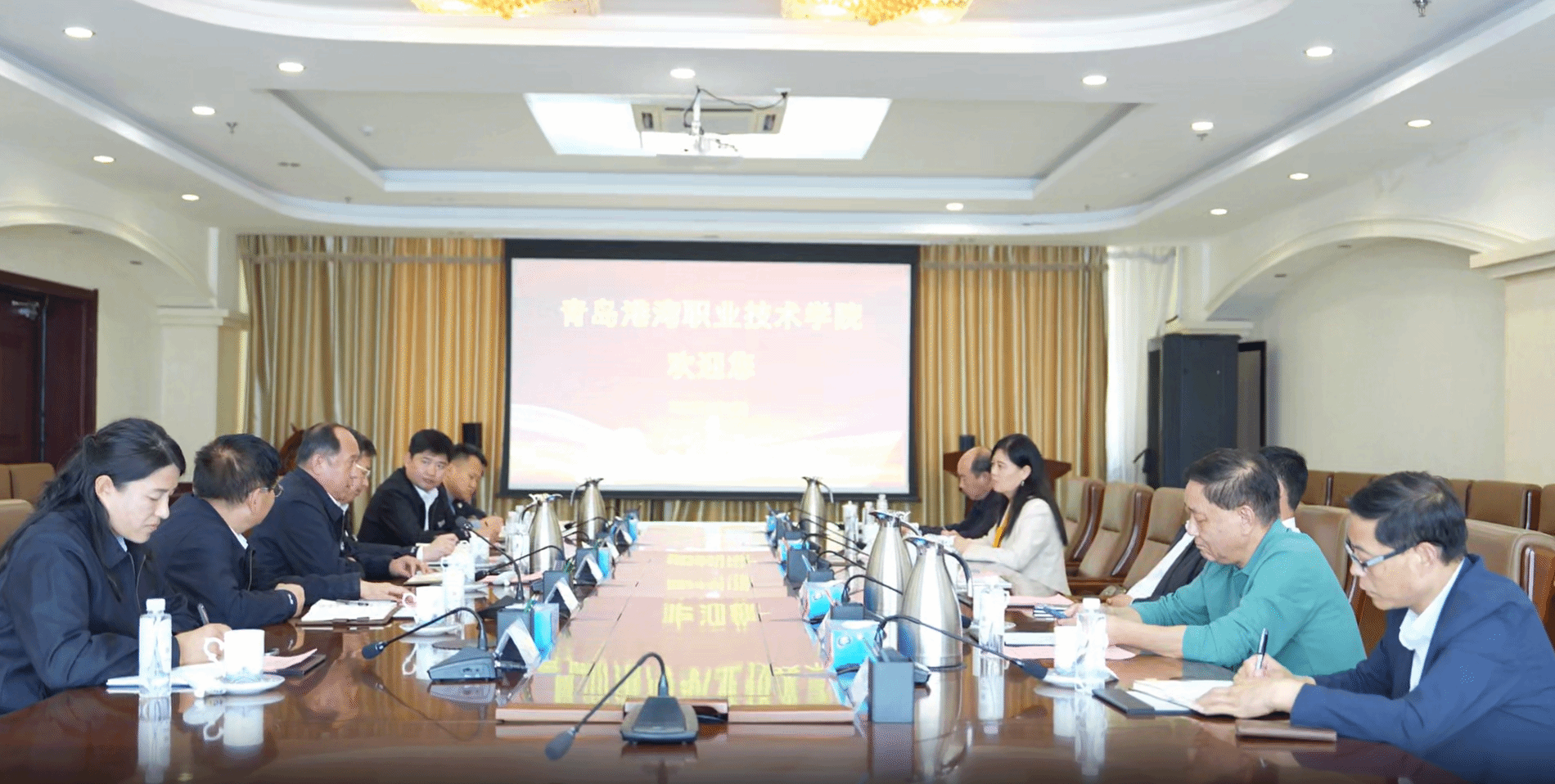 中宏网品牌栏目到学院考察交流产教融合工作